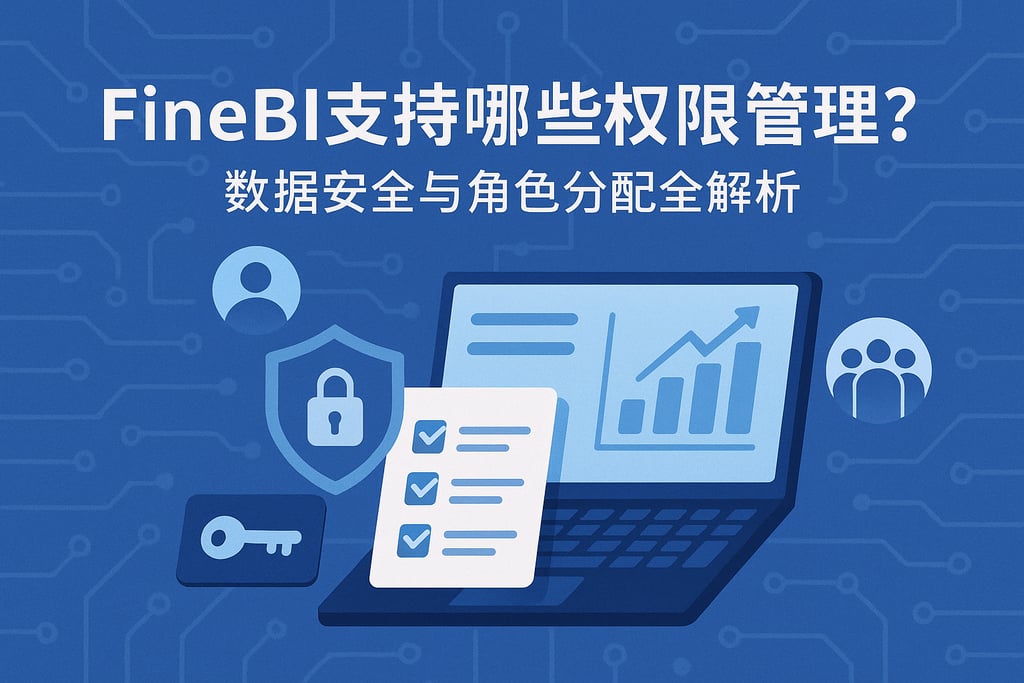FineBI支持哪些权限管理？数据安全与角色分配全解析