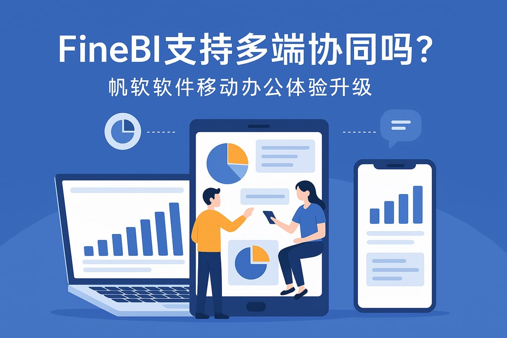 FineBI支持多端协同吗？帆软软件移动办公体验升级