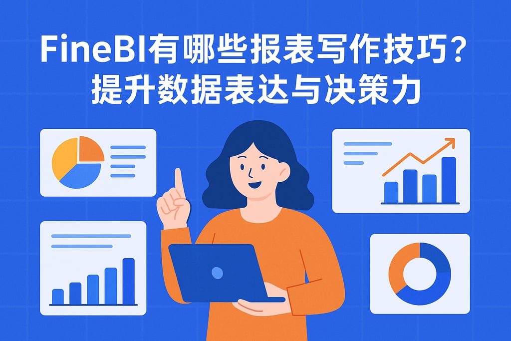 FineBI有哪些报表写作技巧？提升数据表达与决策能力