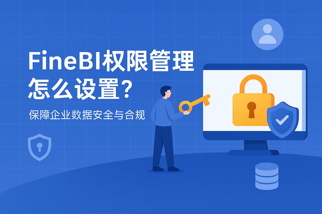 FineBI权限管理怎么设置？保障企业数据安全与合规
