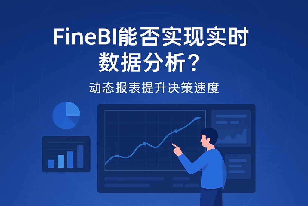 FineBI能否实现实时数据分析？动态报表提升决策速度