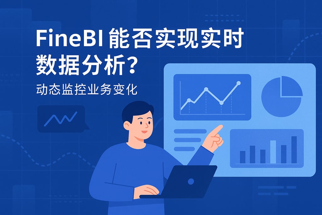 FineBI能否实现实时数据分析？动态监控业务变化