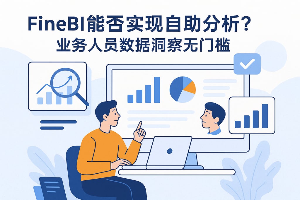 FineBI能否实现自助分析？业务人员数据洞察无门槛