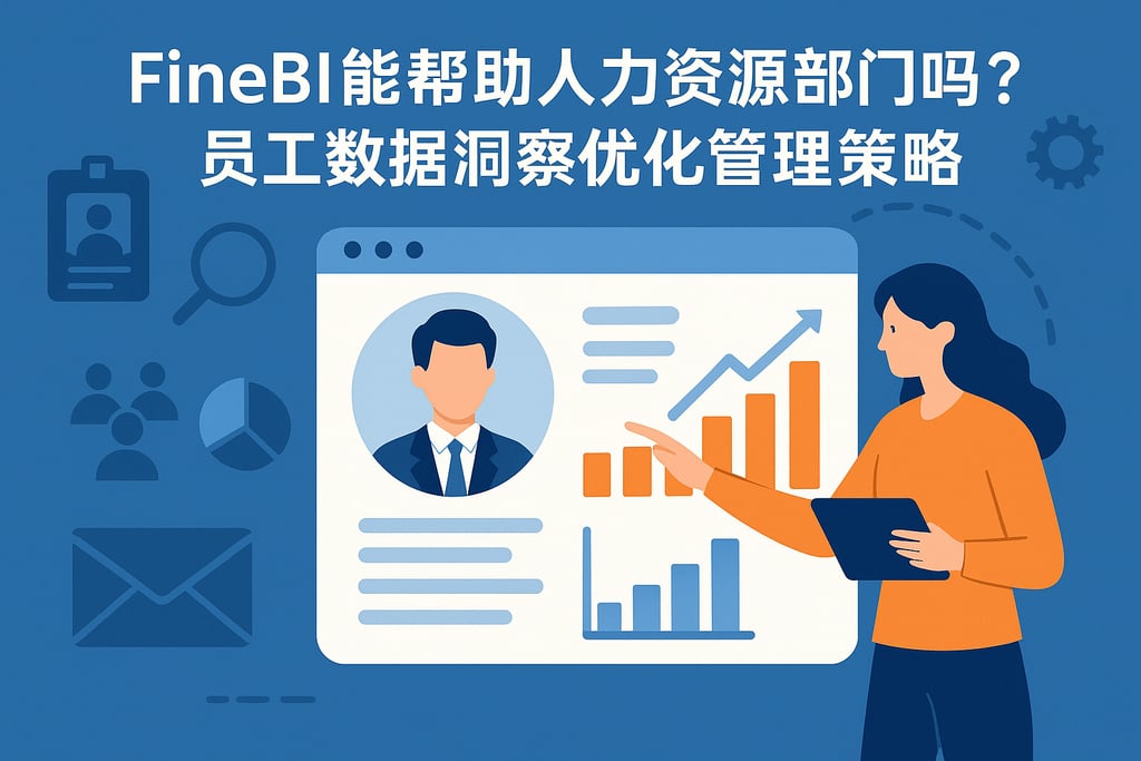 FineBI能帮助人力资源部门吗？员工数据洞察优化管理策略