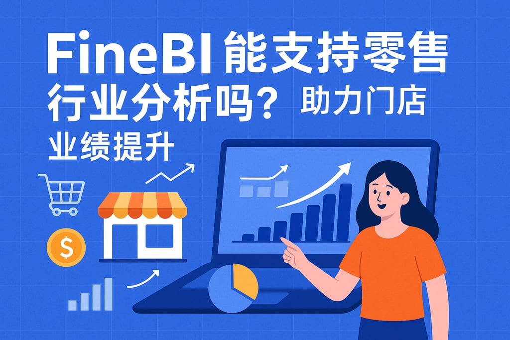 FineBI能支持零售行业分析吗？助力门店业绩提升