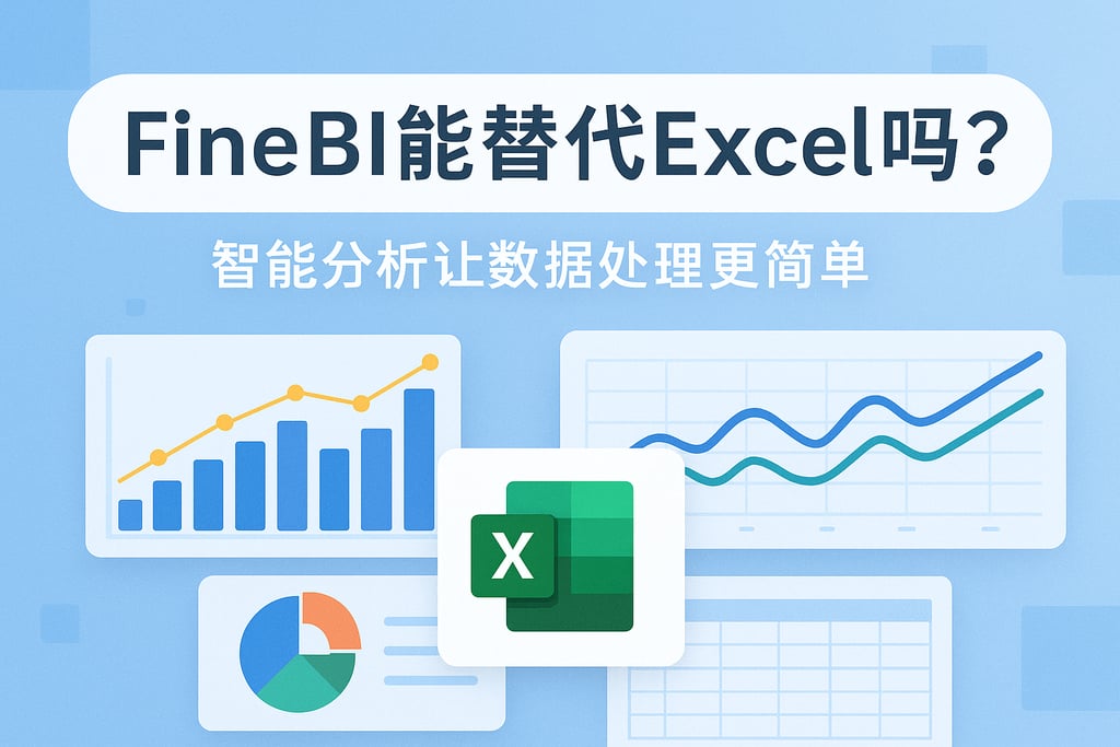 FineBI能替代Excel吗？智能分析让数据处理更简单