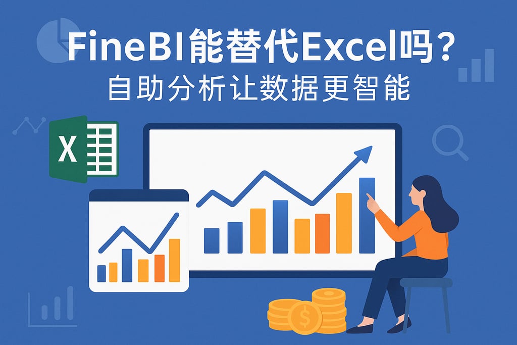 FineBI能替代Excel吗？自助分析让数据更智能