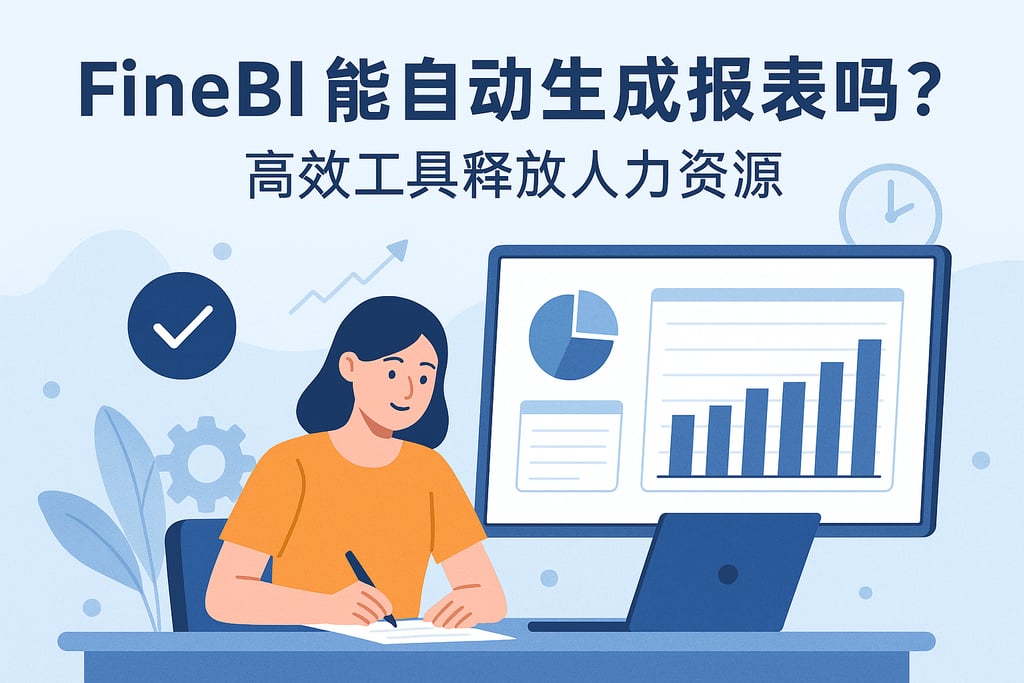FineBI能自动生成报表吗？高效工具释放人力资源