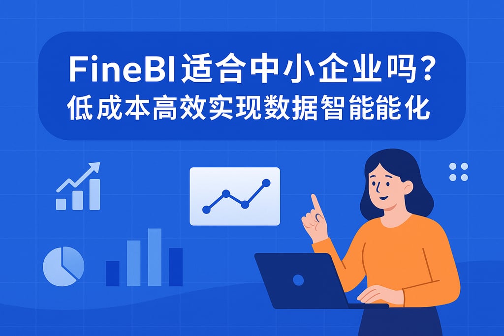 FineBI适合中小企业吗？低成本高效实现数据智能化