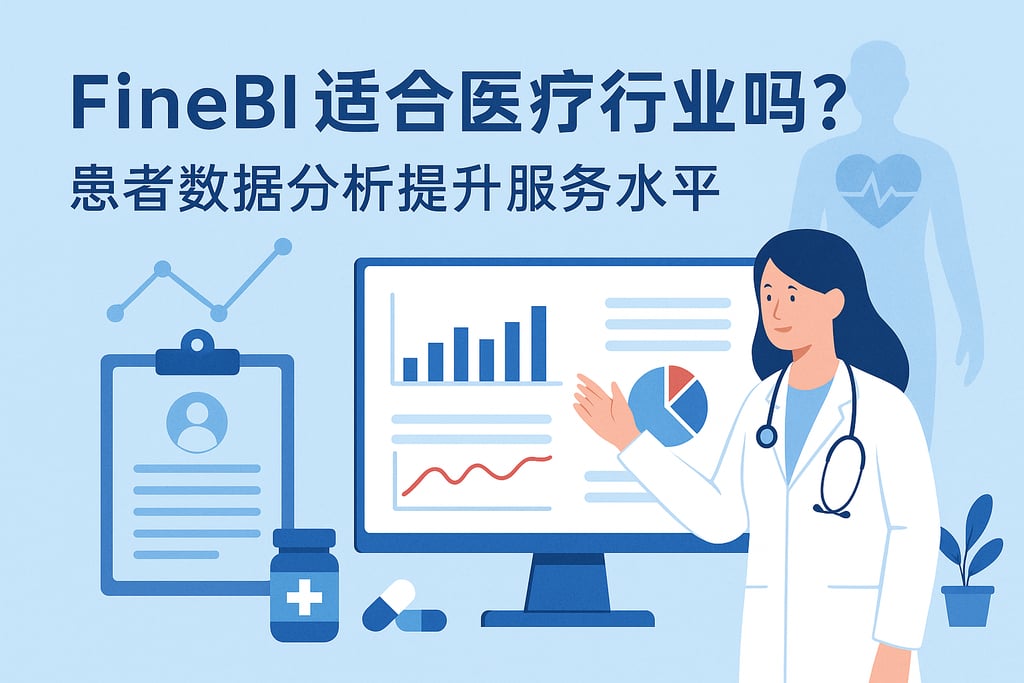 FineBI适合医疗行业吗？患者数据分析提升服务水平