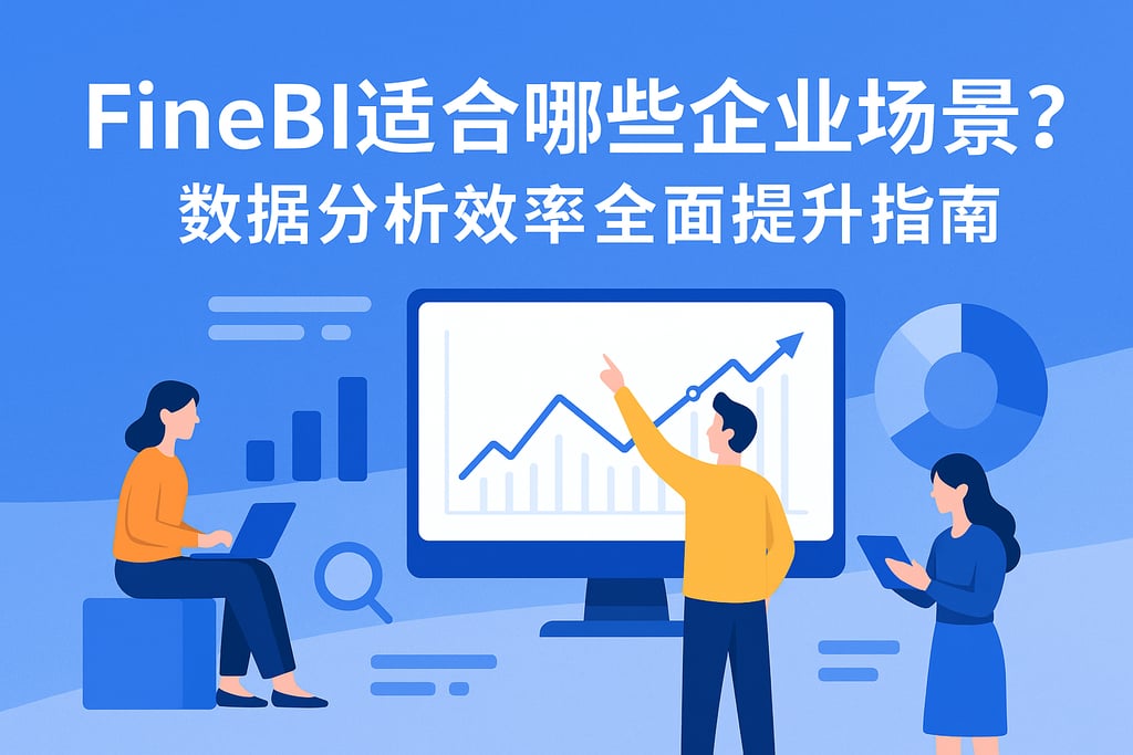 FineBI适合哪些企业场景？数据分析效率全面提升指南