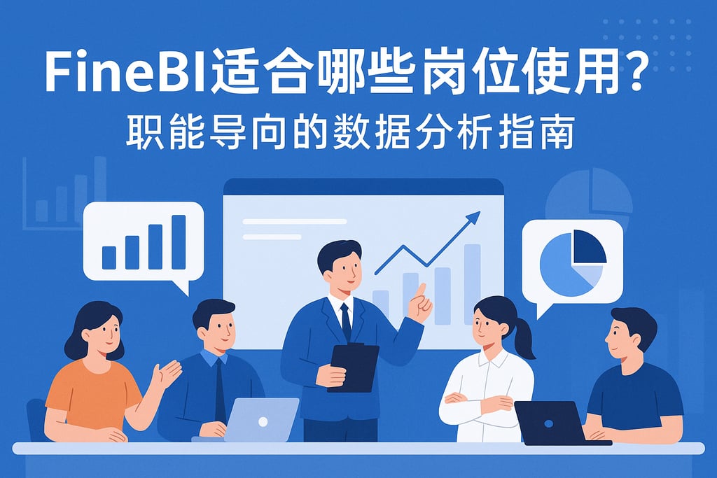 FineBI适合哪些岗位使用？职能导向的数据分析指南