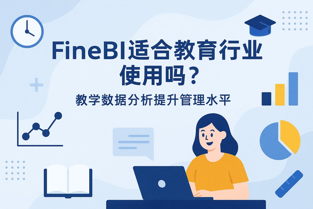 FineBI适合教育行业使用吗？教学数据分析提升管理水平