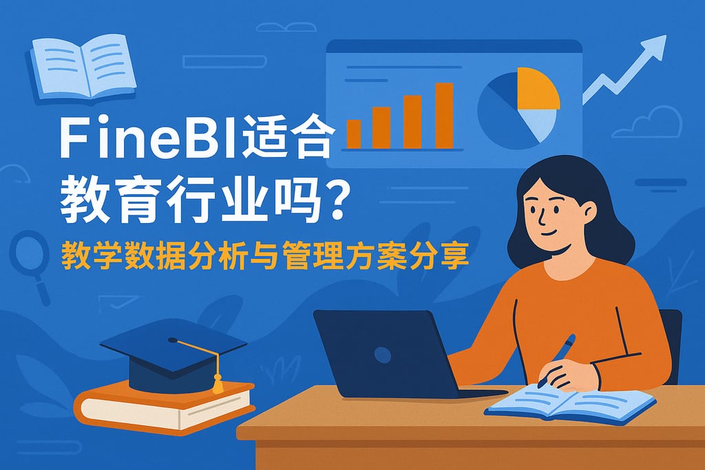FineBI适合教育行业吗？教学数据分析与管理方案分享