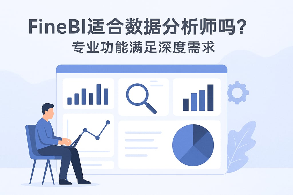 FineBI适合数据分析师吗？专业功能满足深度需求