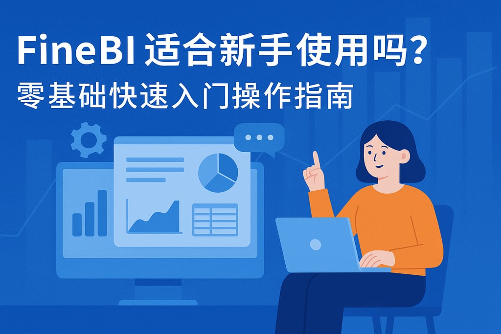 FineBI适合新手使用吗？零基础快速入门操作指南