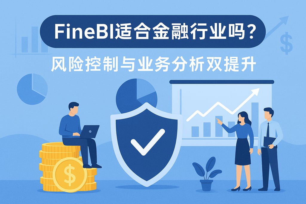 FineBI适合金融行业吗？风险控制与业务分析双提升