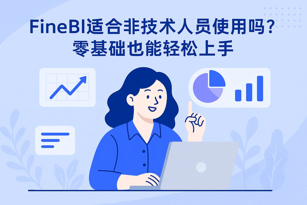FineBI适合非技术人员使用吗？零基础也能轻松上手