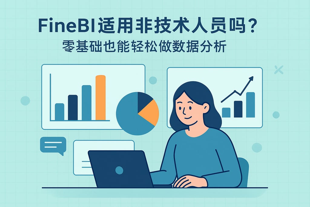 FineBI适合非技术人员吗？零基础也能轻松做数据分析