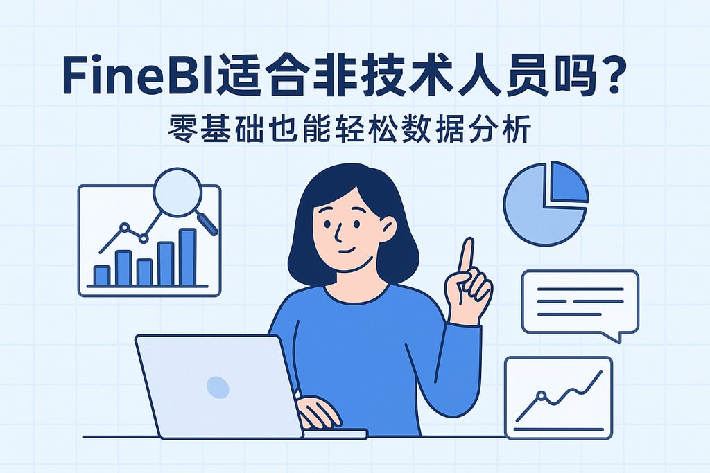 FineBI适合非技术人员吗？零基础也能轻松数据分析