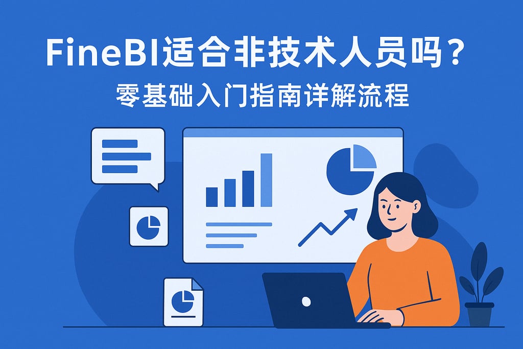 FineBI适合非技术人员吗？零基础入门指南详解流程