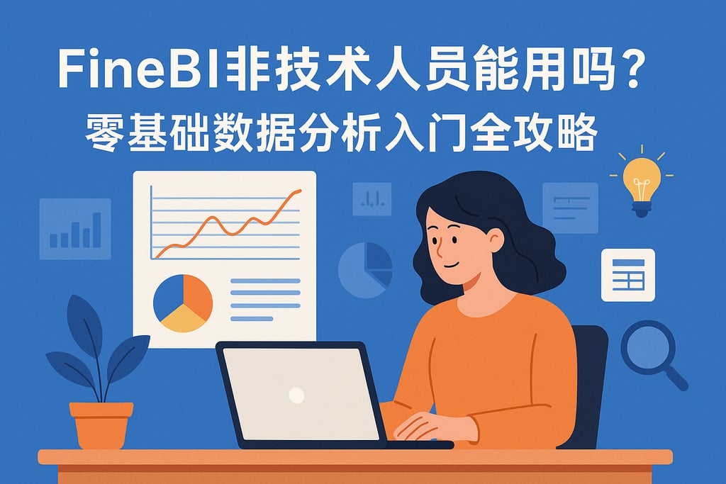 FineBI非技术人员能用吗？零基础数据分析入门全攻略