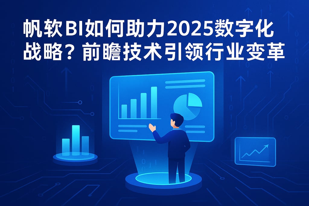 帆软BI如何助力2025数字化战略？前瞻技术引领行业变革