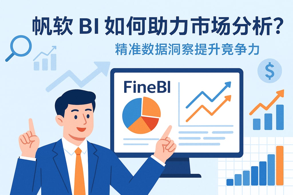 帆软BI如何助力市场分析？精准数据洞察提升竞争力