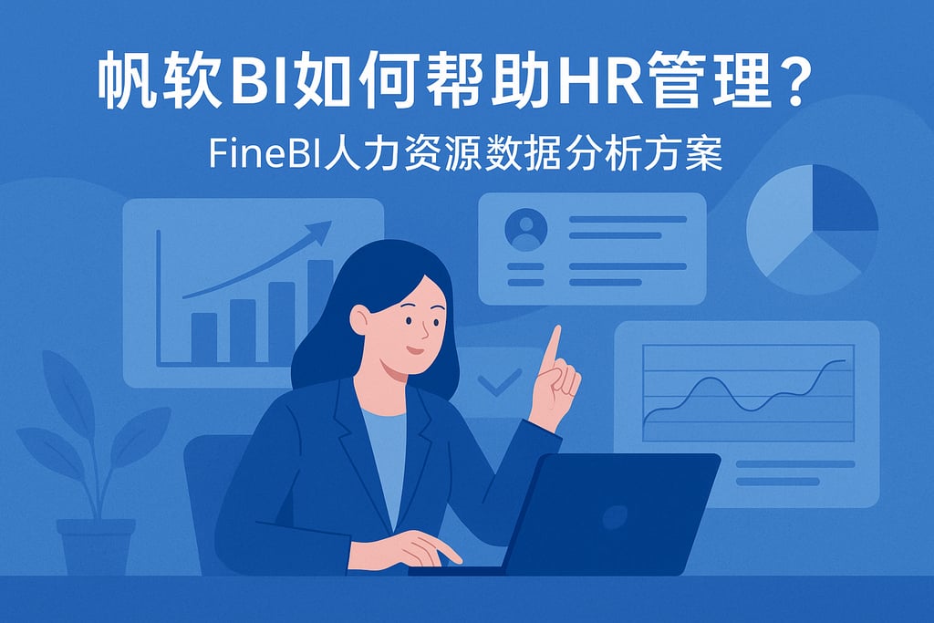 帆软BI如何帮助HR管理？FineBI人力资源数据分析方案