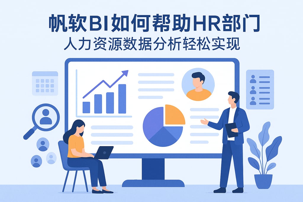 帆软BI如何帮助HR部门？人力资源数据分析轻松实现