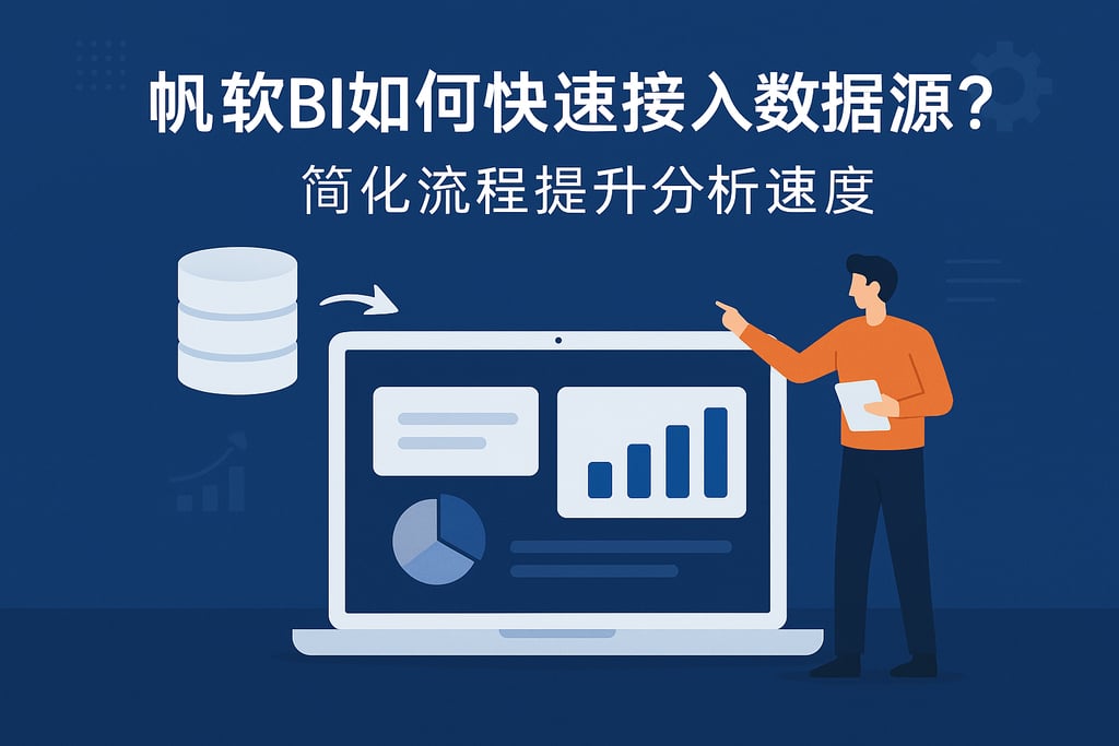 帆软BI如何快速接入数据源？简化流程提升分析速度
