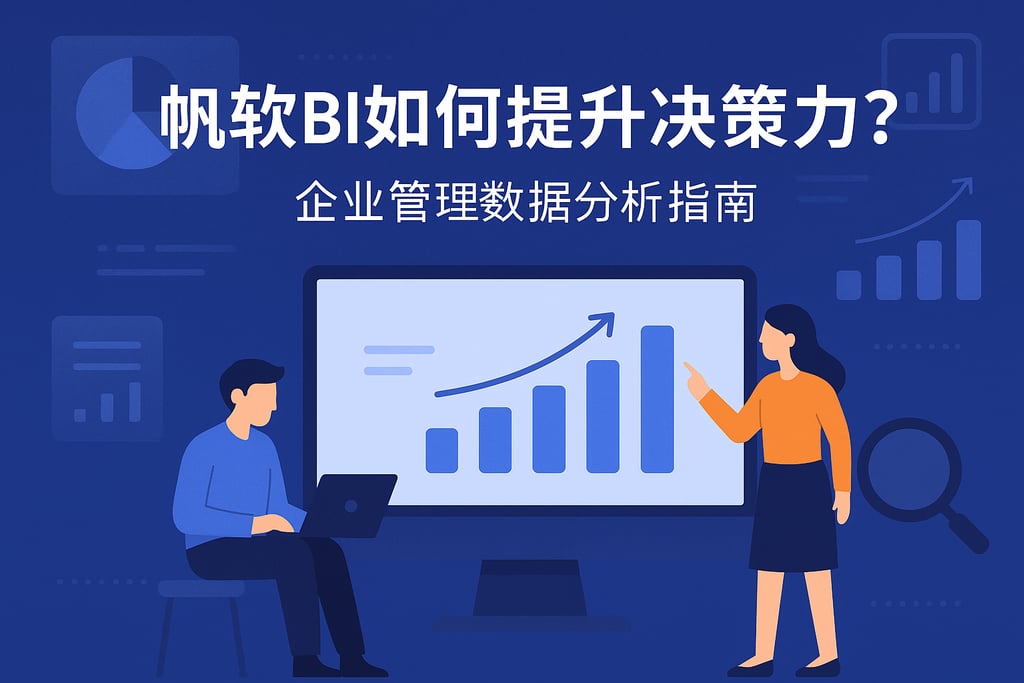 帆软BI如何提升决策力？企业管理数据分析指南