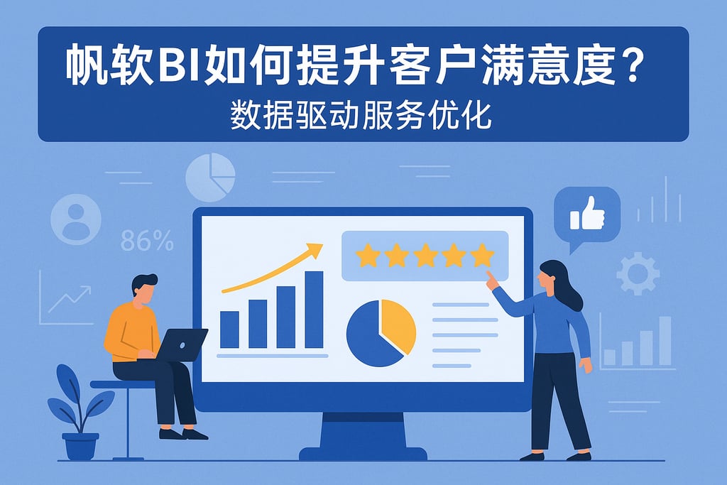 帆软BI如何提升客户满意度？数据驱动服务优化