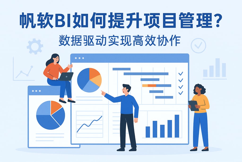 帆软BI如何提升项目管理？数据驱动实现高效协作