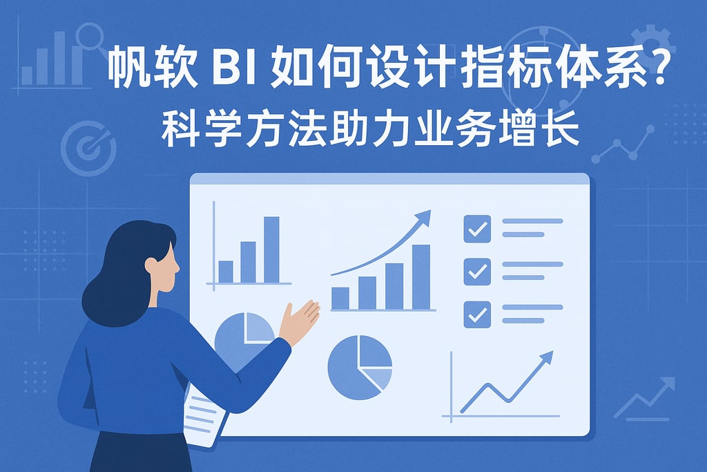 帆软BI如何设计指标体系？科学方法助力业务增长