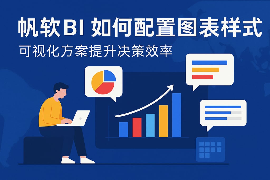 帆软BI如何配置图表样式？可视化方案提升决策效率