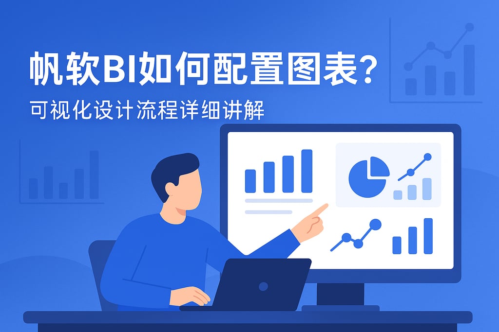 帆软BI如何配置图表？可视化设计流程详细讲解