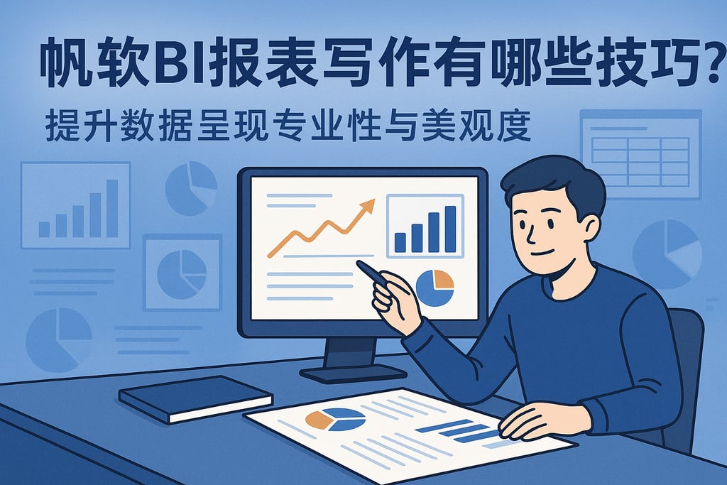 帆软BI报表写作有哪些技巧？提升数据呈现专业性与美观度