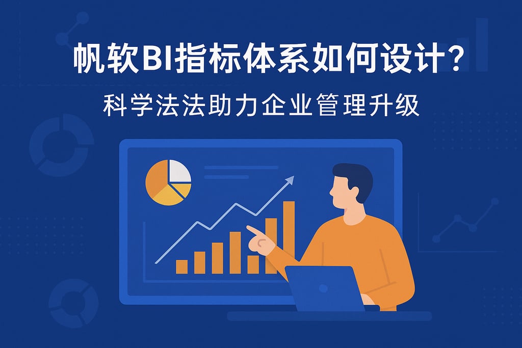 帆软BI指标体系如何设计？科学方法助力企业管理升级