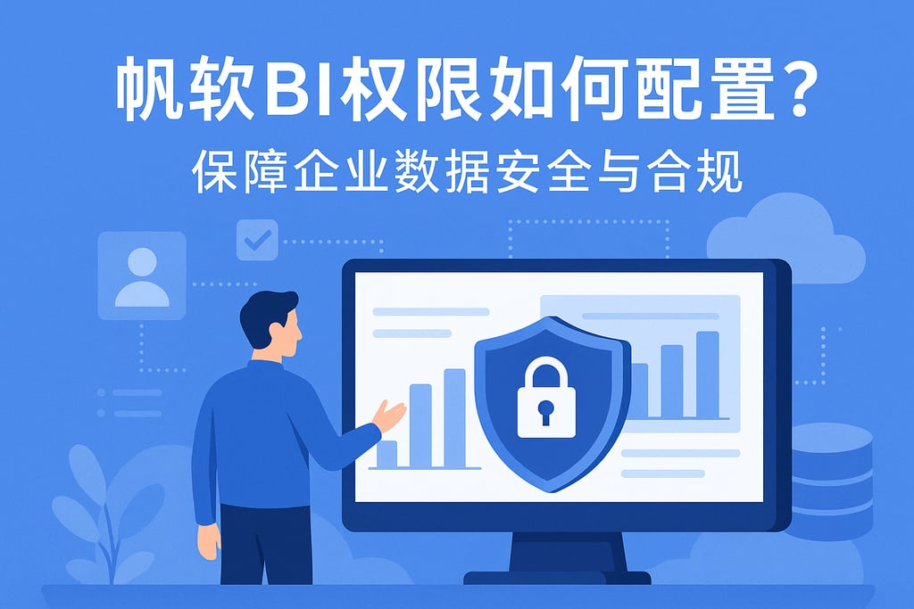 帆软BI权限如何配置？保障企业数据安全与合规