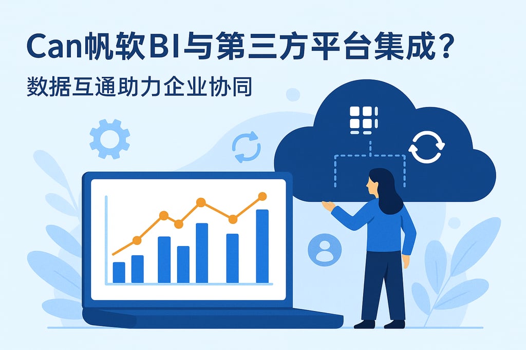 帆软BI能否与第三方平台集成？数据互通助力企业协同