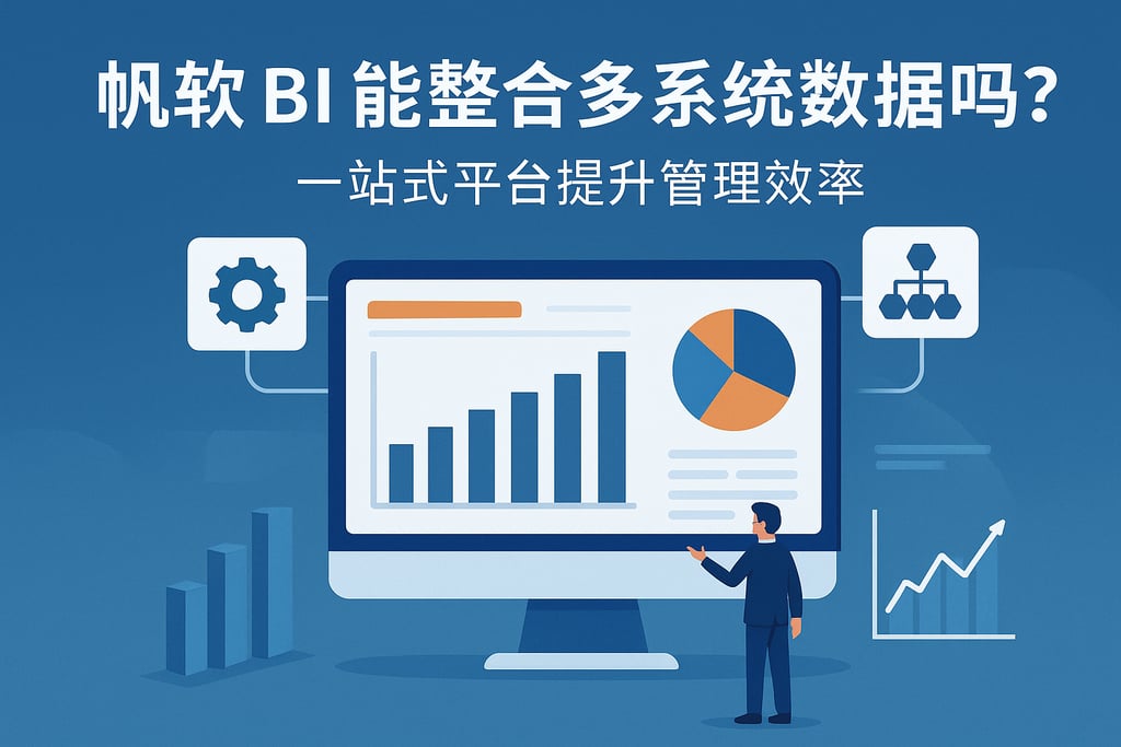 帆软BI能整合多系统数据吗？一站式平台提升管理效率