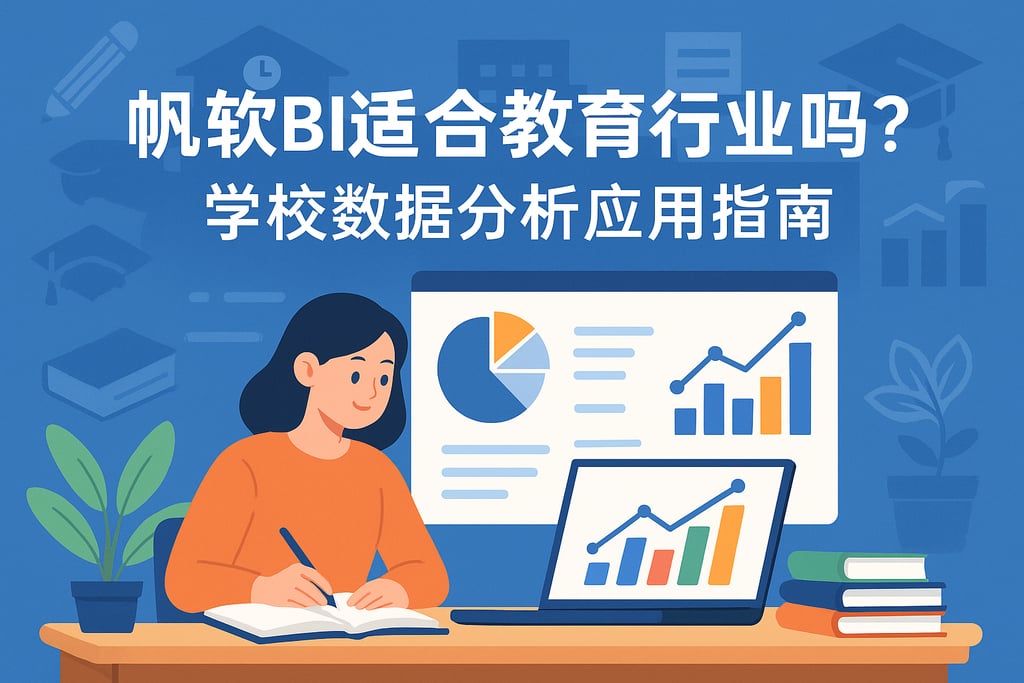 帆软BI适合教育行业吗？学校数据分析应用指南