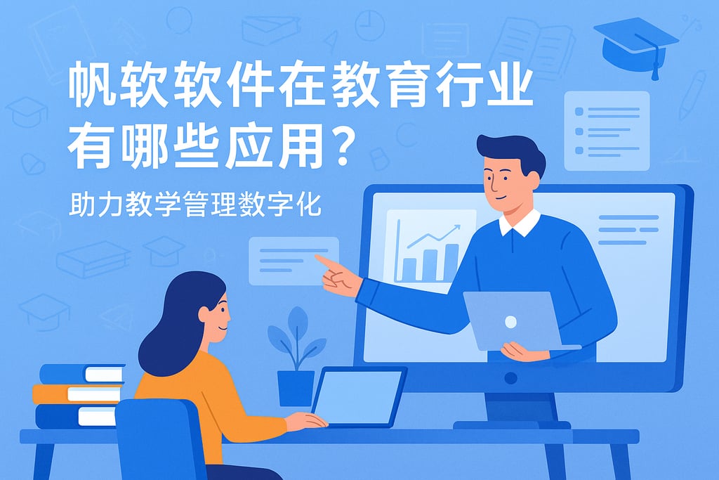 帆软软件在教育行业有哪些应用？助力教学管理数字化