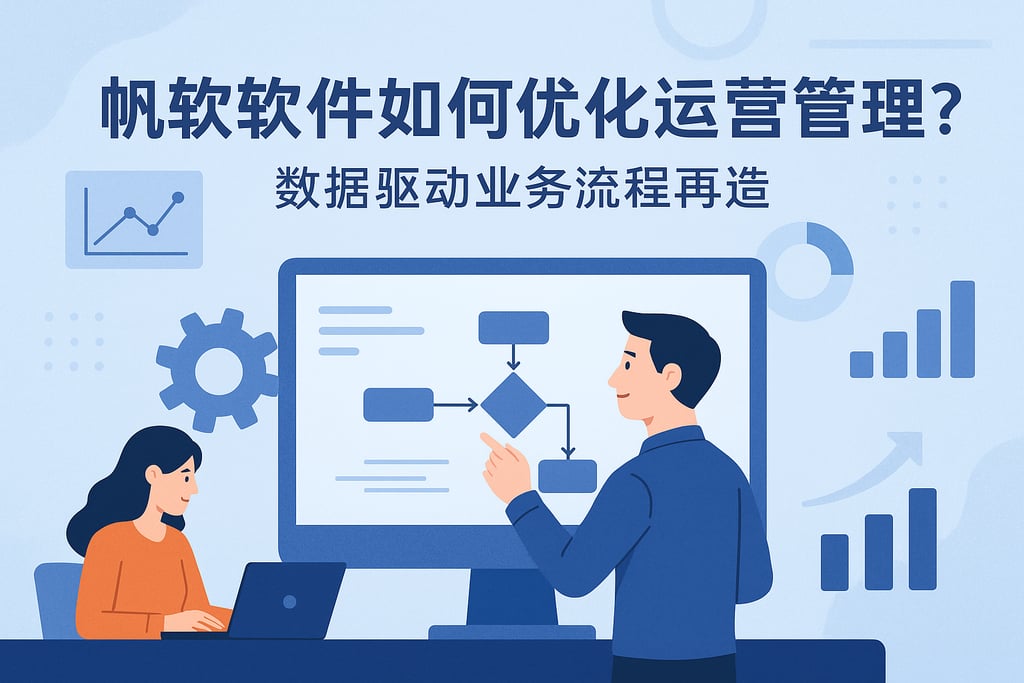 帆软软件如何优化运营管理？数据驱动业务流程再造