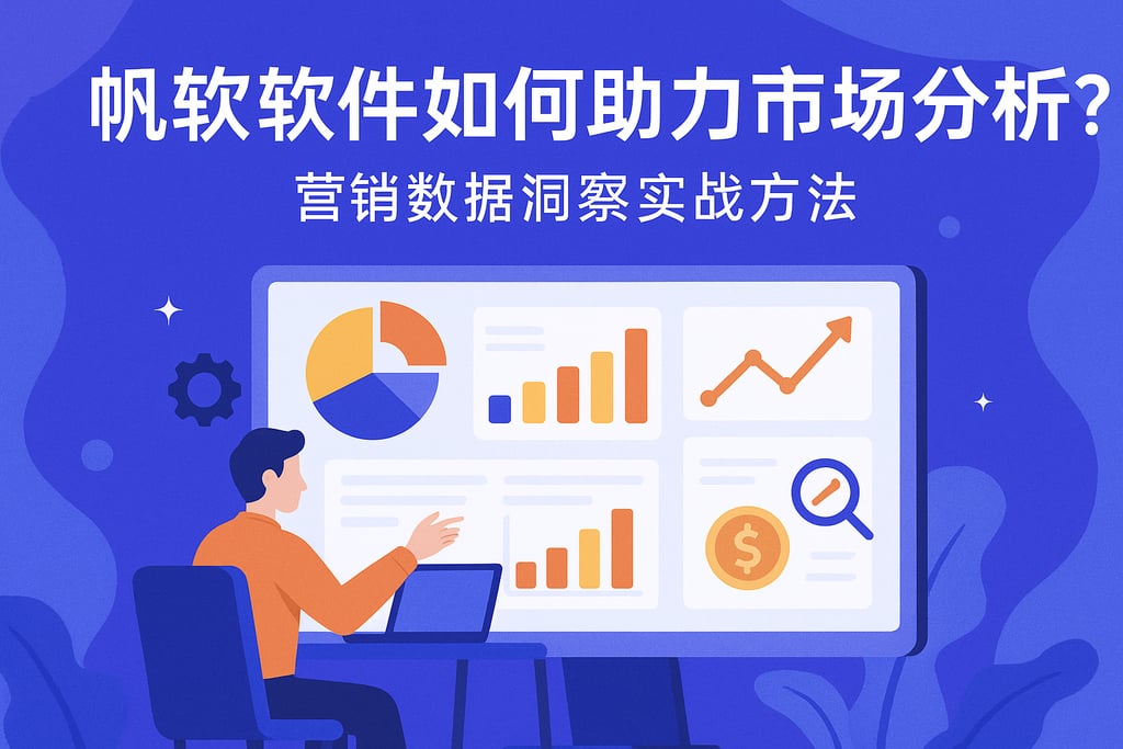 帆软软件如何助力市场分析？营销数据洞察实战方法
