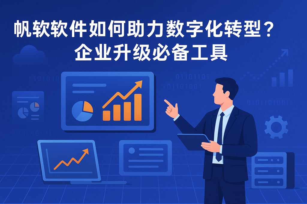 帆软软件如何助力数字化转型？企业升级必备工具