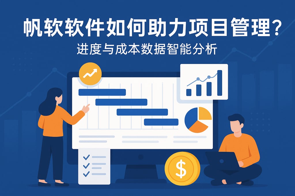 帆软软件如何助力项目管理？进度与成本数据智能分析