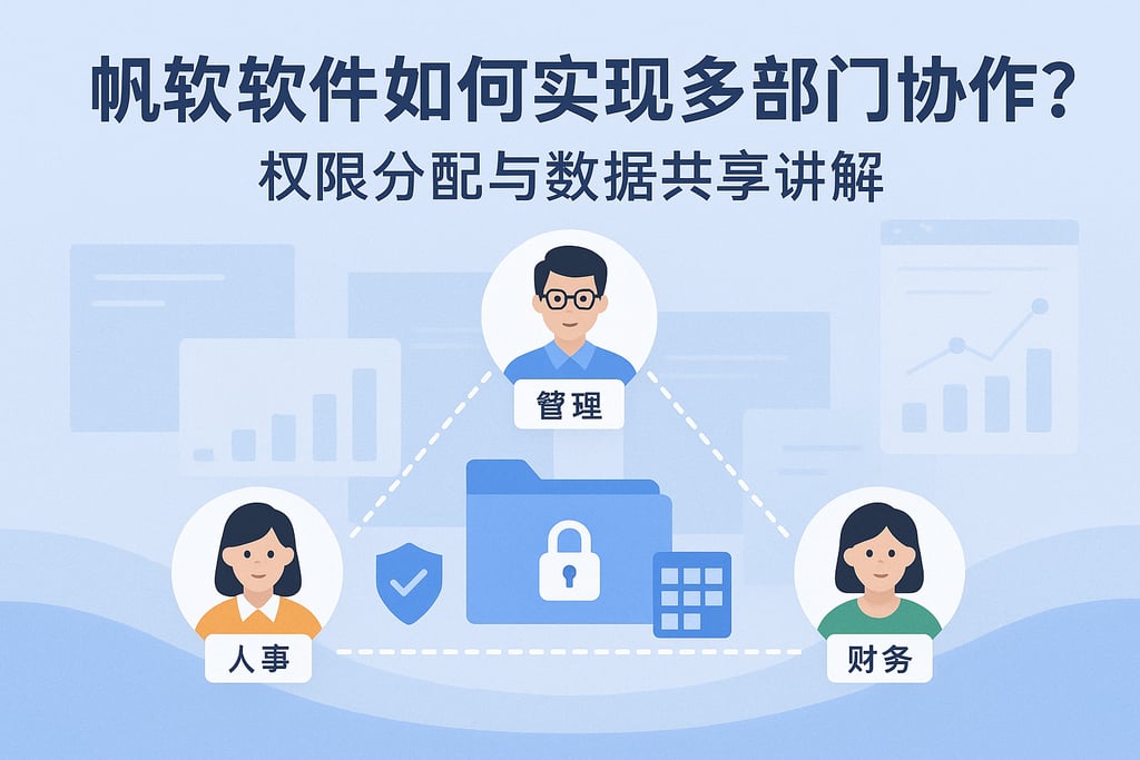 帆软软件如何实现多部门协作？权限分配与数据共享讲解