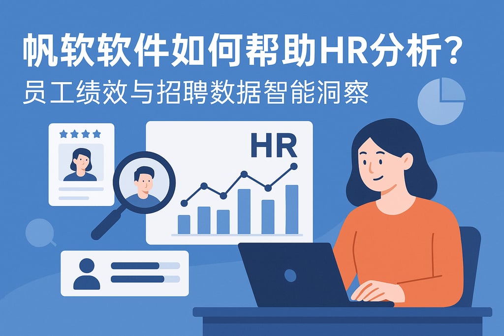 帆软软件如何帮助HR分析？员工绩效与招聘数据智能洞察